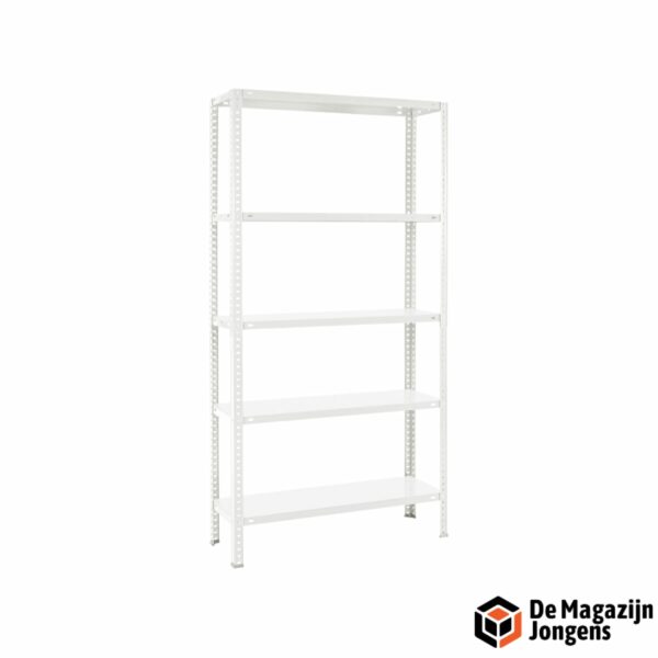 Metalen opbergrek 5 legborden