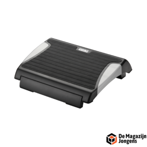 Desq 60072 – Voetensteun | 4 Hoogte Standen | Zwart-Grijs