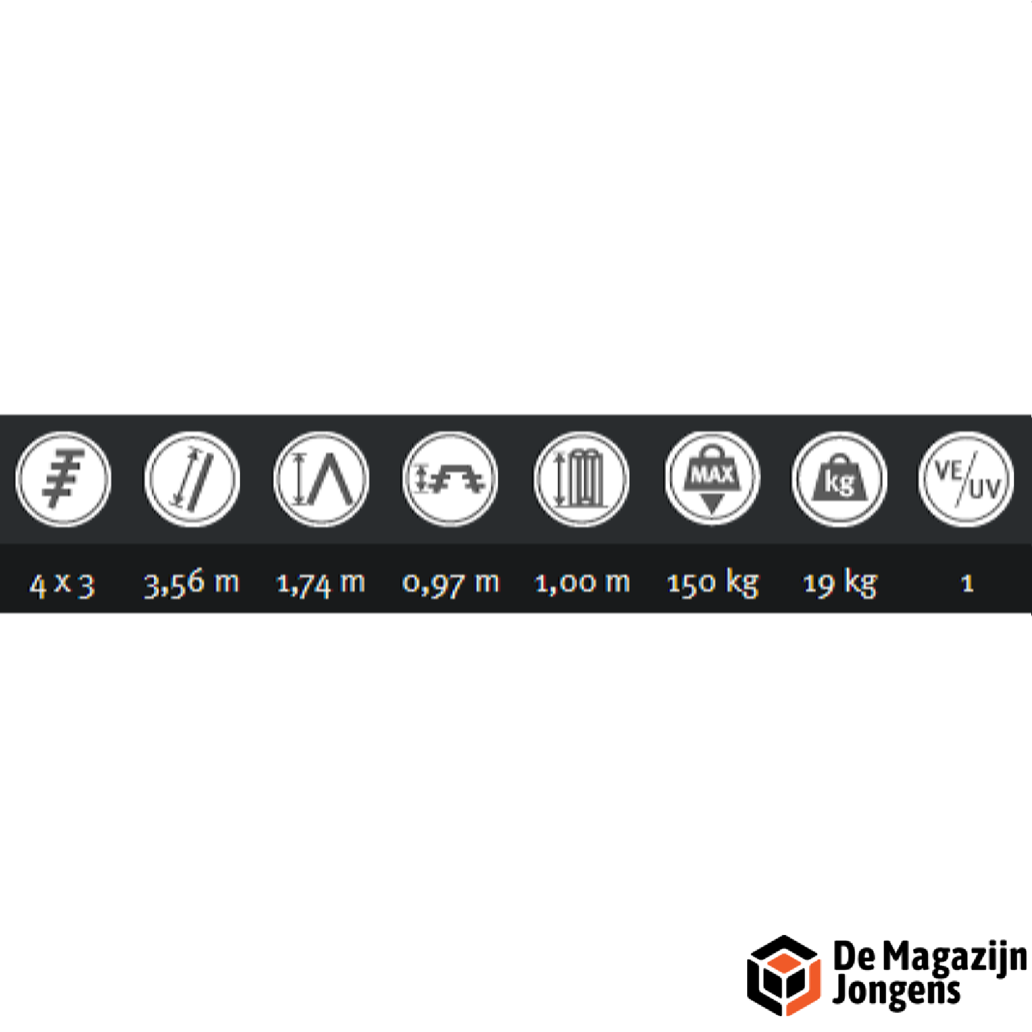 Telefold Telescopische vouwladder - Afbeelding 4