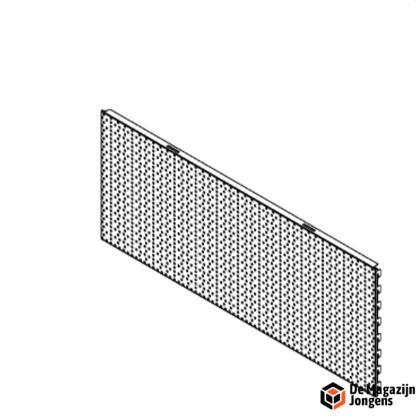 Tegometall Achterwand geperforeerd